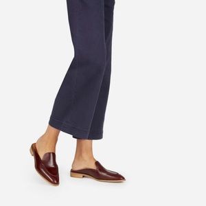 Everlane Modern Loafer Mule Oxblood Size 9